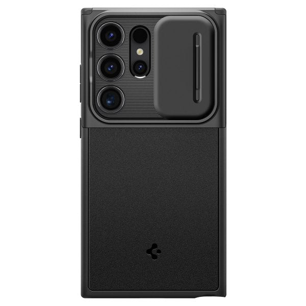 Spigen Samsung Galaxy S24 Ultra Deksel Optik Armor Svart