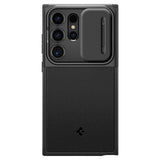 Spigen Samsung Galaxy S24 Ultra Deksel Optik Armor Svart