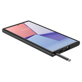 Spigen Samsung Galaxy S24 Ultra Deksel Optik Armor Svart