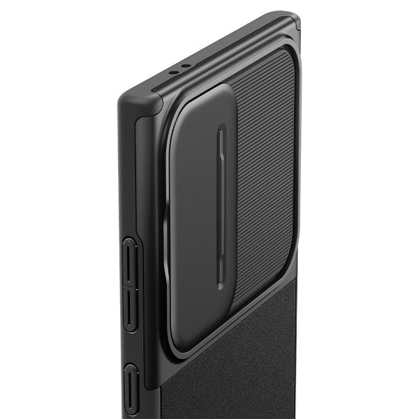 Spigen Samsung Galaxy S24 Ultra Deksel Optik Armor Svart