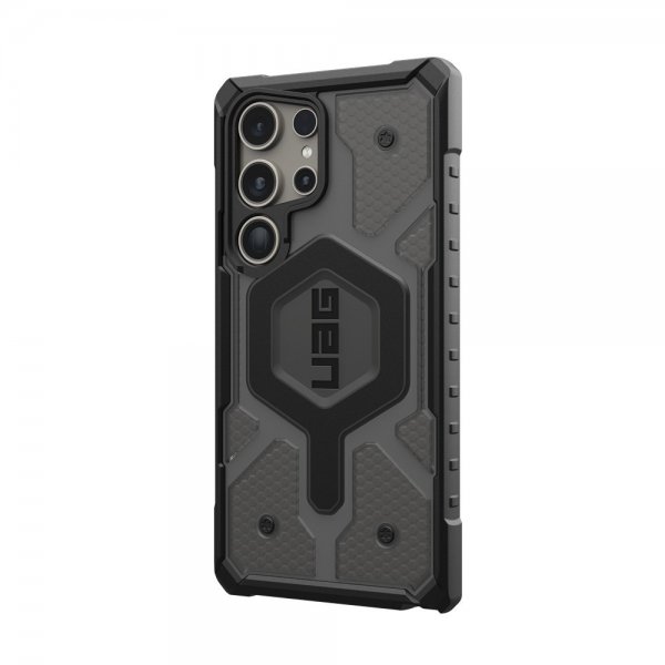 Urban Armor Gear (UAG) Samsung Galaxy S24 Ultra Deksel Pathfinder Clear MagSafe Ash