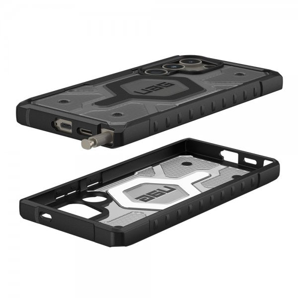 Urban Armor Gear (UAG) Samsung Galaxy S24 Ultra Deksel Pathfinder Clear MagSafe Ice