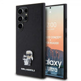 Karl Lagerfeld Samsung Galaxy S24 Ultra Saffiano Karl & Choupette Svart