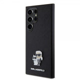 Karl Lagerfeld Samsung Galaxy S24 Ultra Saffiano Karl & Choupette Svart