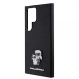 Karl Lagerfeld Samsung Galaxy S24 Ultra Saffiano Karl & Choupette Svart