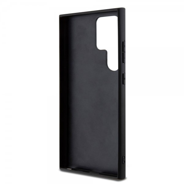 Karl Lagerfeld Samsung Galaxy S24 Ultra Saffiano Karl & Choupette Svart
