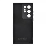 Essentials Samsung Galaxy S24 Ultra Deksel Silicone Case Svart