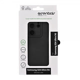 Essentials Samsung Galaxy S24 Ultra Deksel Silicone Case Svart