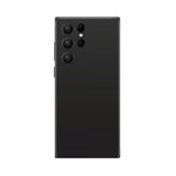 Xqisit Samsung Galaxy S24 Ultra Deksel Silicone Case Svart