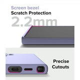 Ringke Samsung Galaxy S24 Ultra Silicone Magnetic Lavendel