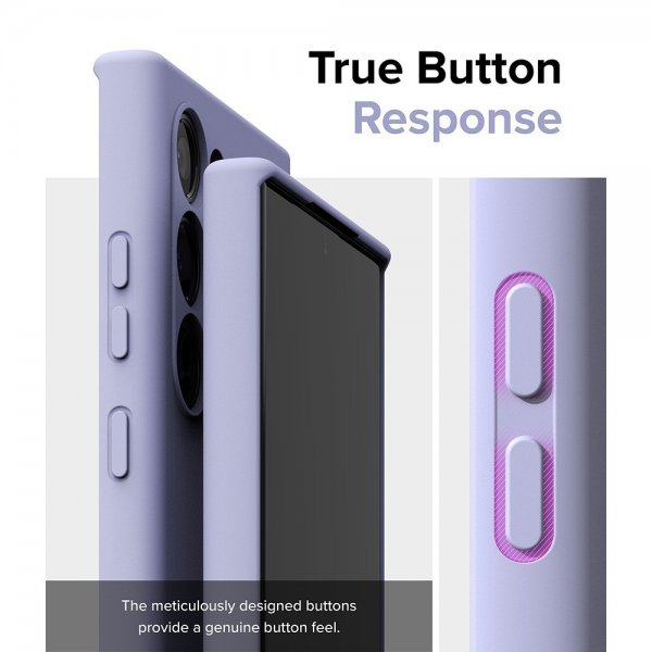 Ringke Samsung Galaxy S24 Ultra Silicone Magnetic Lavendel