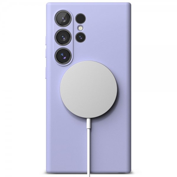 Ringke Samsung Galaxy S24 Ultra Silicone Magnetic Lavendel