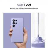Ringke Samsung Galaxy S24 Ultra Silicone Magnetic Lavendel