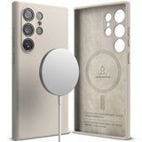 Ringke Samsung Galaxy S24 Ultra Silicone Magnetic Stone
