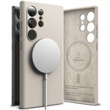 Ringke Samsung Galaxy S24 Ultra Silicone Magnetic Stone