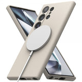 Ringke Samsung Galaxy S24 Ultra Silicone Magnetic Stone