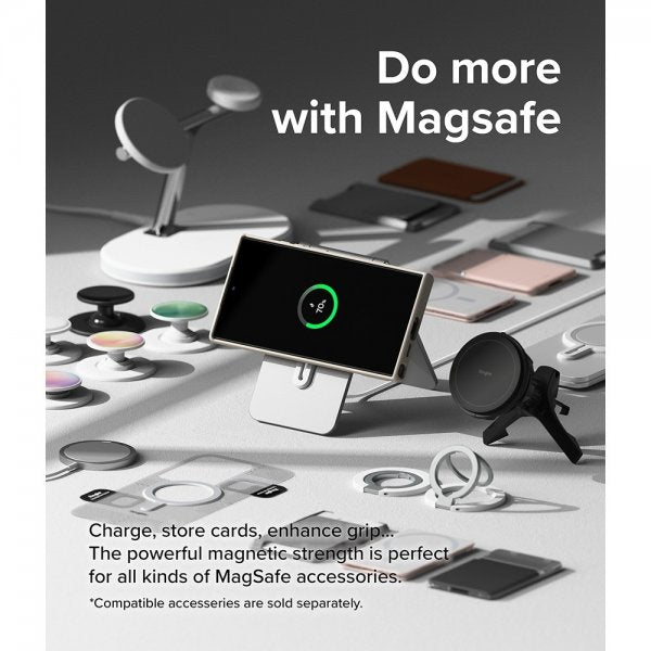 Ringke Samsung Galaxy S24 Ultra Silicone Magnetic Stone