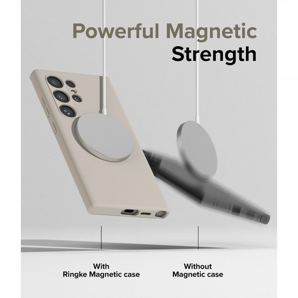 Ringke Samsung Galaxy S24 Ultra Silicone Magnetic Stone