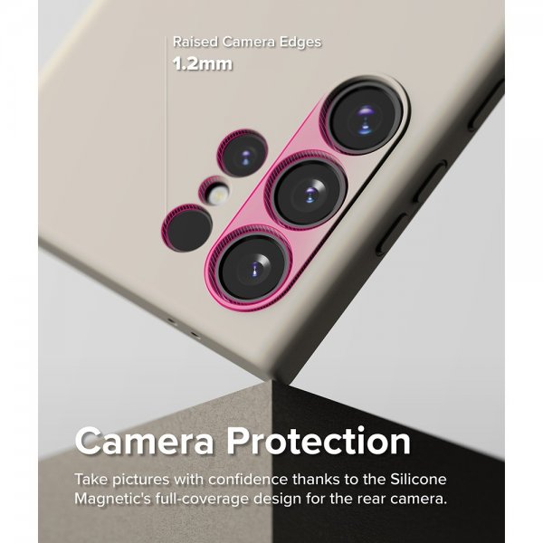 Ringke Samsung Galaxy S24 Ultra Silicone Magnetic Stone