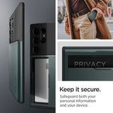 Spigen Samsung Galaxy S24 Ultra Deksel Slim Armor CS Abyss Green