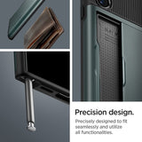 Spigen Samsung Galaxy S24 Ultra Deksel Slim Armor CS Abyss Green