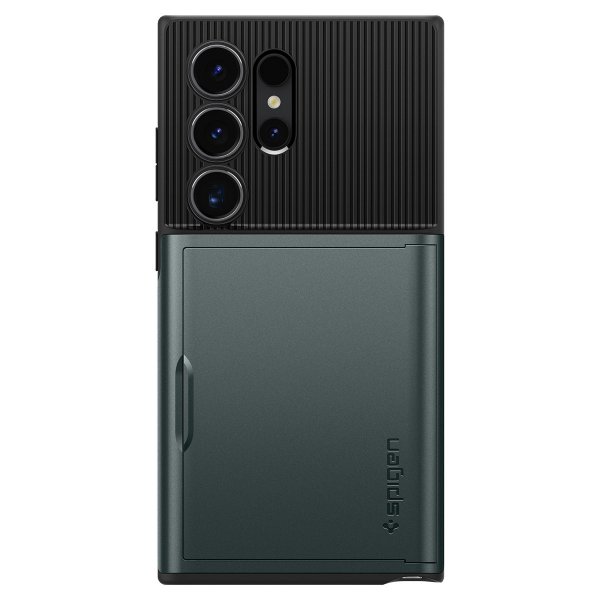 Spigen Samsung Galaxy S24 Ultra Deksel Slim Armor CS Abyss Green