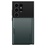 Spigen Samsung Galaxy S24 Ultra Deksel Slim Armor CS Abyss Green