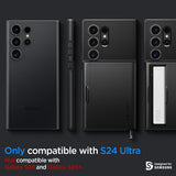Spigen Samsung Galaxy S24 Ultra Deksel Slim Armor CS Svart