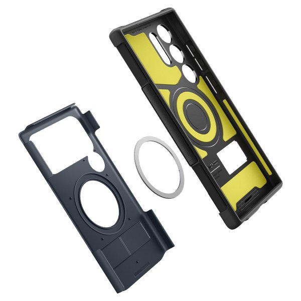 Spigen Samsung Galaxy S24 Ultra Deksel Slim Armor MagFit Metal Slate