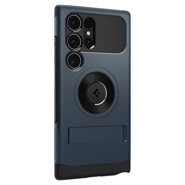 Spigen Samsung Galaxy S24 Ultra Deksel Slim Armor MagFit Metal Slate