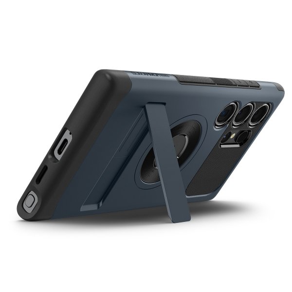 Spigen Samsung Galaxy S24 Ultra Deksel Slim Armor MagFit Metal Slate