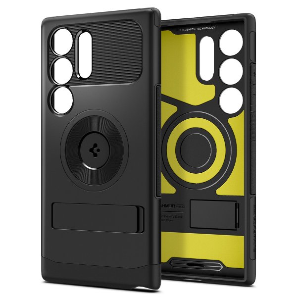 Spigen Samsung Galaxy S24 Ultra Deksel Slim Armor MagFit Svart