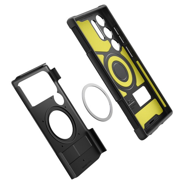 Spigen Samsung Galaxy S24 Ultra Deksel Slim Armor MagFit Svart