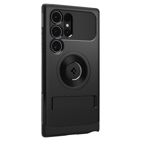 Spigen Samsung Galaxy S24 Ultra Deksel Slim Armor MagFit Svart