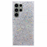Nordic Covers Samsung Galaxy S24 Ultra Deksel Sparkle Series Stardust Silver