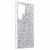 Nordic Covers Samsung Galaxy S24 Ultra Deksel Sparkle Series Stardust Silver