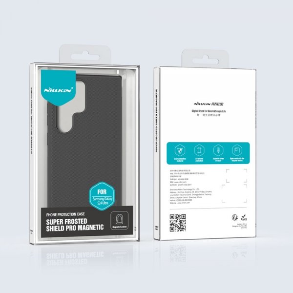 Nillkin Samsung Galaxy S24 Ultra Deksel Super Frosted Shield Pro MagSafe Grønn