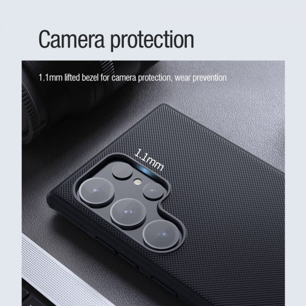 Nillkin Samsung Galaxy S24 Ultra Deksel Super Frosted Shield Pro MagSafe Svart