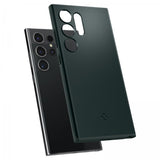 Spigen Samsung Galaxy S24 Ultra Deksel Thin Fit Abyss Green