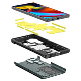 Spigen Samsung Galaxy S24 Ultra Deksel Tough Armor Abyss Green