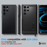 Spigen Samsung Galaxy S24 Ultra Deksel Tough Armor Svart