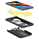 Spigen Samsung Galaxy S24 Ultra Deksel Tough Armor Svart
