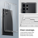Spigen Samsung Galaxy S24 Ultra Deksel Ultra Hybrid Crystal Clear