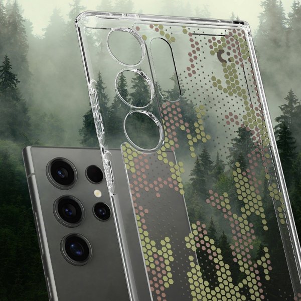 Spigen Samsung Galaxy S24 Ultra Deksel Ultra Hybrid Digital Camo