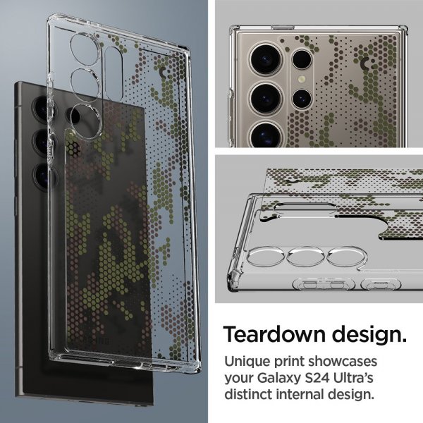 Spigen Samsung Galaxy S24 Ultra Deksel Ultra Hybrid Digital Camo