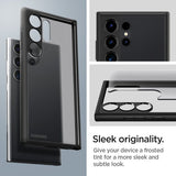 Spigen Samsung Galaxy S24 Ultra Deksel Ultra Hybrid Frost Black