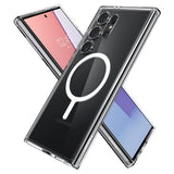 Spigen Samsung Galaxy S24 Ultra Deksel Ultra Hybrid Metal Ring MagFit