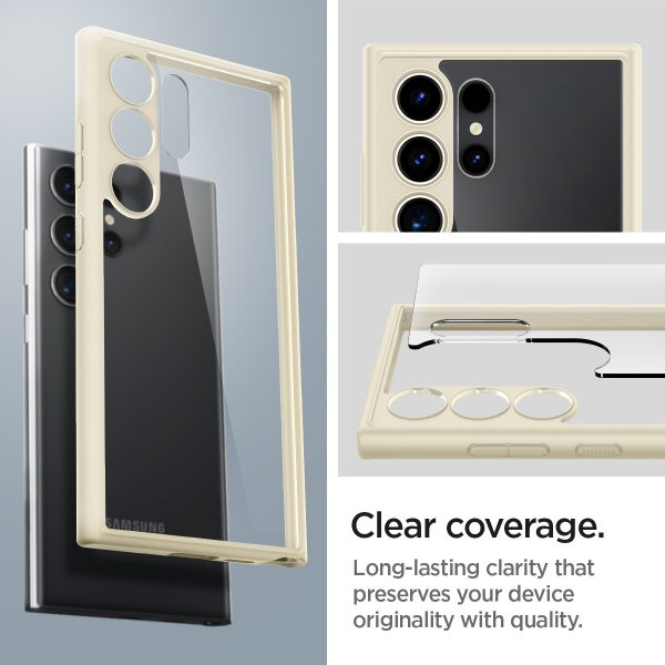 Spigen Samsung Galaxy S24 Ultra Deksel Ultra Hybrid Mute Beige