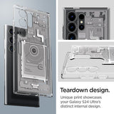 Spigen Samsung Galaxy S24 Ultra Deksel Ultra Hybrid Zero One White