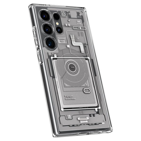 Spigen Samsung Galaxy S24 Ultra Deksel Ultra Hybrid Zero One White